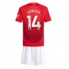 Manchester United Christian Eriksen #14 Heimtrikot 2024-25 Kurzarm (+ kurze hosen)